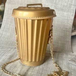 *~* TRASH CAN PURSE *~* Garbage Bin CROSSBODY Bag PURSE *~*